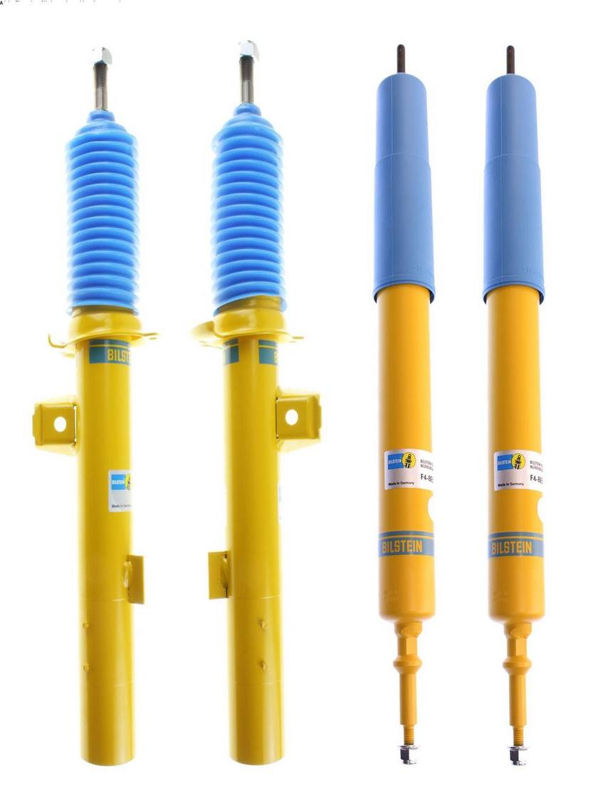 BMW Suspension Strut and Shock Absorber Assembly Kit - Front and Rear (Sport Suspension) (B8 Performance Plus) 33526796161 - Bilstein 3816654KIT